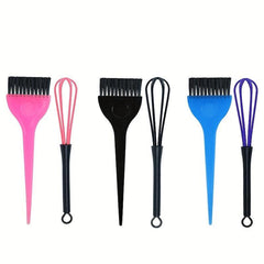 3pcs Hair Dye Brush Bowl Set Hairdressing Accessories