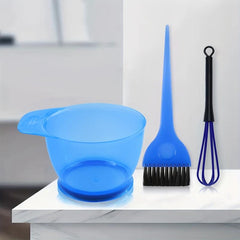 3pcs Hair Dye Brush Bowl Set Hairdressing Accessories