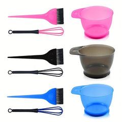 3pcs Hair Dye Brush Bowl Set Hairdressing Accessories