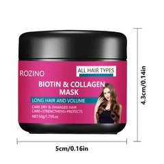 Biotin & Collagen Hair Mask for Damaged & Dry Hair