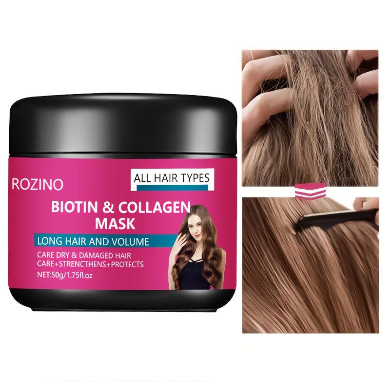 Biotin & Collagen Hair Mask for Damaged & Dry Hair