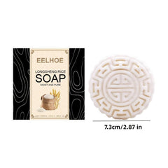 Longsheng Rice Shampoo Bar - Rice Water Extract & Natural Ingredients
