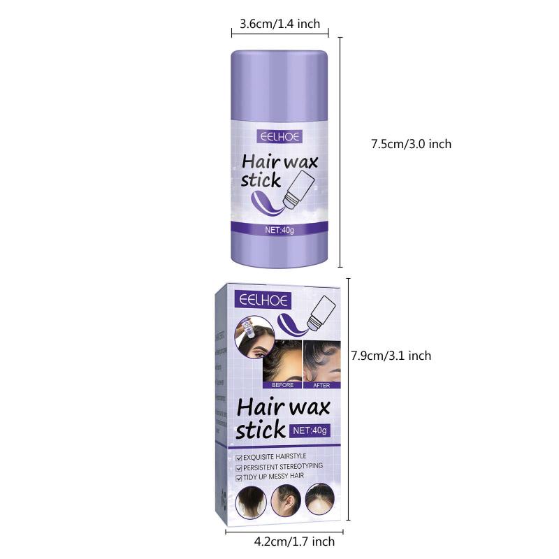 Hair Wax Sticks Non Greasy Hair Wax Sticks Styling Broken Hair Finishing Cream