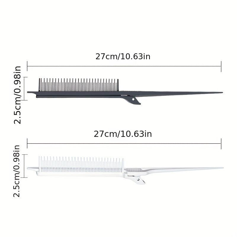 Fine Tooth Comb Rat Tail Comb Edge Trimmer Hair Salon Styling Tool