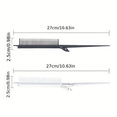 Fine Tooth Comb Rat Tail Comb Edge Trimmer Hair Salon Styling Tool