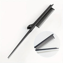 Fine Tooth Comb Rat Tail Comb Edge Trimmer Hair Salon Styling Tool