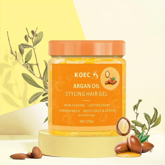 Argan Styling Hair Gel for Tight Curls & Braids
