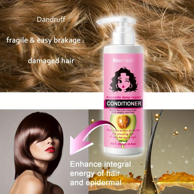Avocado Deep Repair Conditioner Strengthens Revitalizes Hair