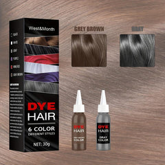 Temporary Halloween Hair Coloring Cream - Botanical Dye for Party Role-Playing