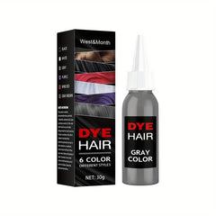 Temporary Halloween Hair Coloring Cream - Botanical Dye for Party Role-Playing