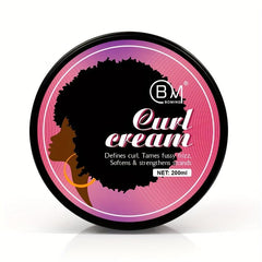 200ml Curl Cream Hair Styling Cream Defines Curl Tame Fussy Frizz Softens
