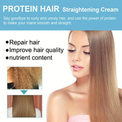 Protein Hair Straightener Cream Long Lasting Styling Cream