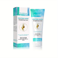 Protein Hair Straightener Cream Long Lasting Styling Cream