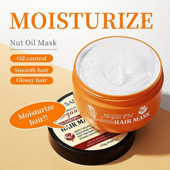Morocco Argan Hair Mask Smoothing Repairing Split Ends 250g
