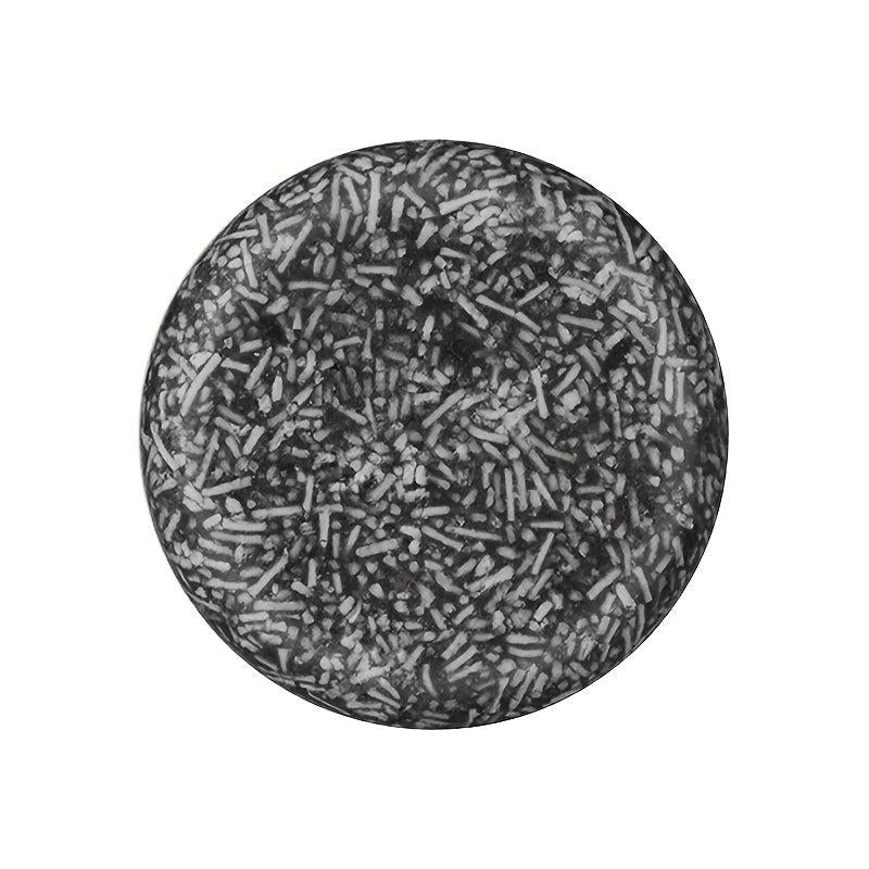 Bamboo Charcoal Shampoo Bar for Deep Cleansing Hair and Repairing Damage