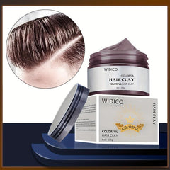 Temporary Hair Dye Wax Cream for Instant Hairstyle - Y2K Halloween Christmas Mud