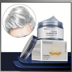 Temporary Hair Dye Wax Cream for Instant Hairstyle - Y2K Halloween Christmas Mud