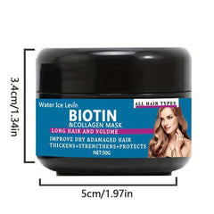 Biotin & Collagen Mask for All Hair Types - Improve Dry Damaged Hair