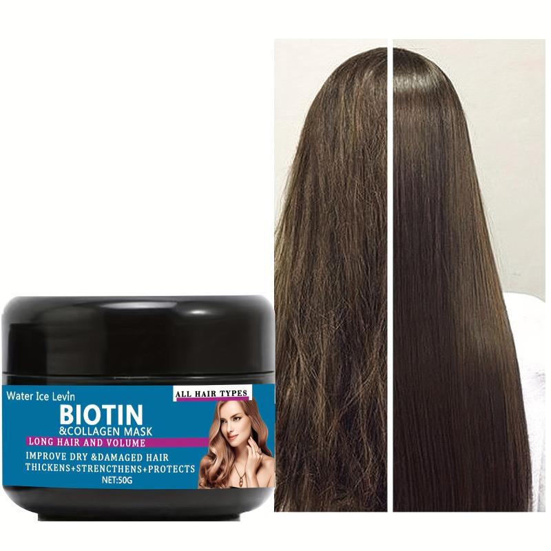 Biotin & Collagen Mask for All Hair Types - Improve Dry Damaged Hair