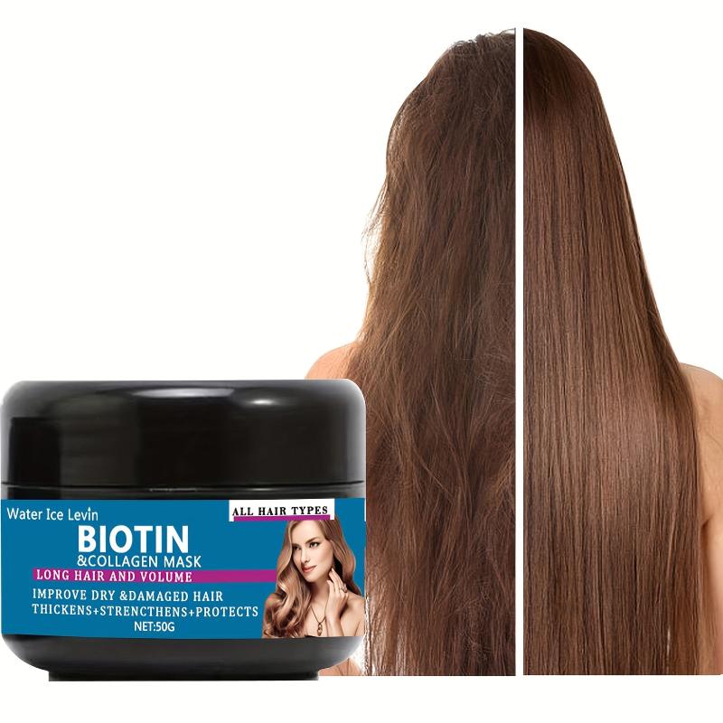Biotin & Collagen Mask for All Hair Types - Improve Dry Damaged Hair