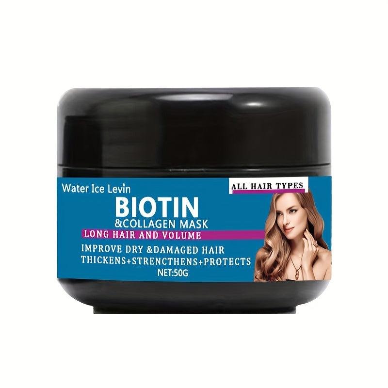 Biotin & Collagen Mask for All Hair Types - Improve Dry Damaged Hair