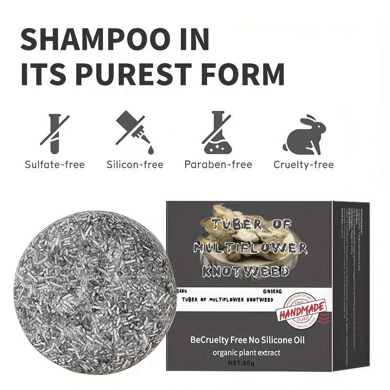 Polygonum Multiflorum Solid Shampoo Bar Moisturizing Hair