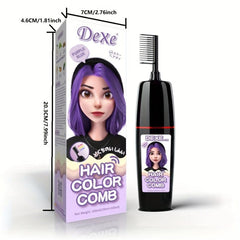 Bubble Hair Dye Cream with Comb For Easy and Permanent Color