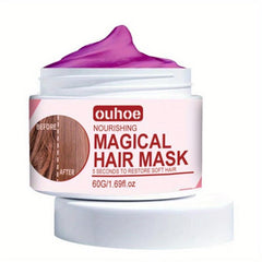 Keratin Repair Hair Mask Steam Repair Silky Perm Hair Care Cream