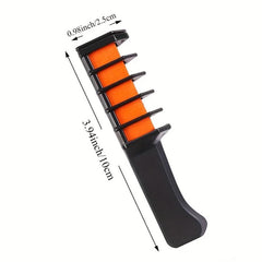 Hair Chalk Comb Makeup Kit - Washable Hair Dye - Kids Ages 6-11