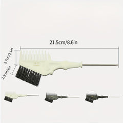 Double Sided Hair Dye Comb Long Tail Brush Highlighting Comb