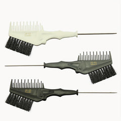 Double Sided Hair Dye Comb Long Tail Brush Highlighting Comb
