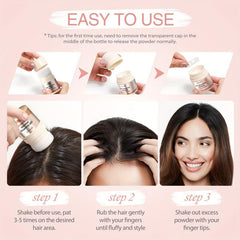 Dry Hair Shampoo Powder Refreshing Moisturizing Fluffy Hair Travel Size