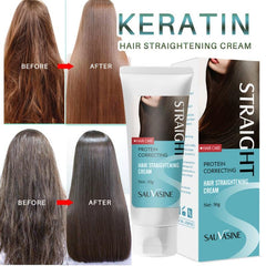 Protein Hair Straightening Cream Silk & Gloss for All Hair Types