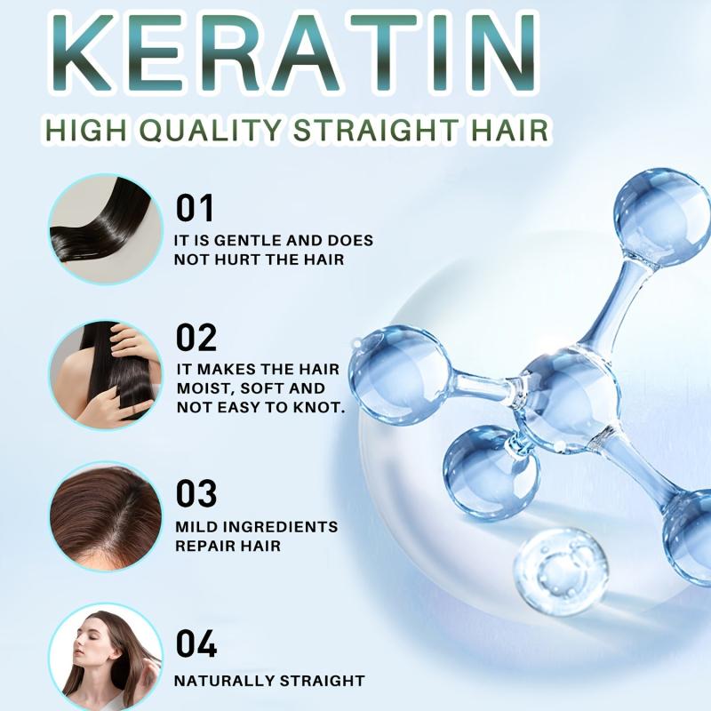 Protein Hair Straightening Cream Silk & Gloss for All Hair Types