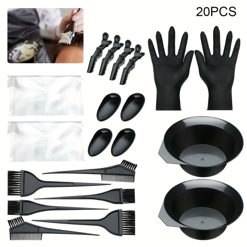20pcs Hair Dyeing Kit Professional Hair Coloring Kit Complete