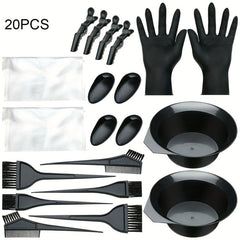 20pcs Hair Dyeing Kit Professional Hair Coloring Kit Complete
