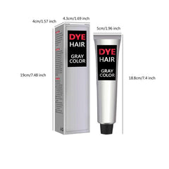 Granny Grey Hair Dye Cream for All Hair Types