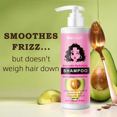 250ml Avocado Hydrating Shampoo - Smoothing & Moisturizing Hair