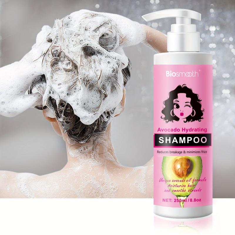 250ml Avocado Hydrating Shampoo - Smoothing & Moisturizing Hair