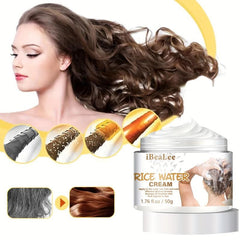 Hair Regeneration Cream Rice Water Hair Care Cream For Women Men