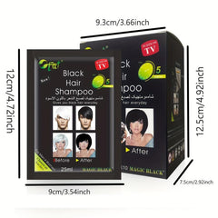 Natural Hair Dye Shampoo Semi Permanent Hair Cream 10pcs