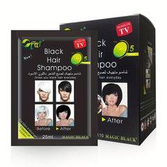 Natural Hair Dye Shampoo Semi Permanent Hair Cream 10pcs