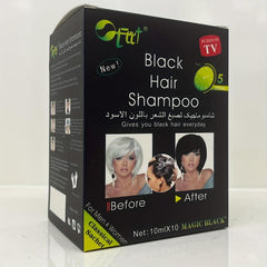 Natural Hair Dye Shampoo Semi Permanent Hair Cream 10pcs