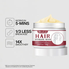 50g Hair Mask Hydrated Strengthening Hair Masque Hair Smoothing Care