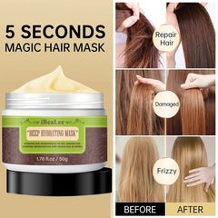 Deep Hydrating Mask for Hair Care, 50g