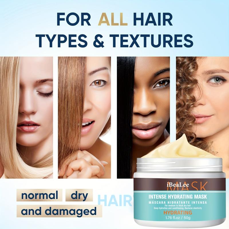 Intense Hydrating Hair Mask for Repairing Damaged Hair