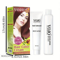 60ml Natural Plant Extract Hair Dye Cream
