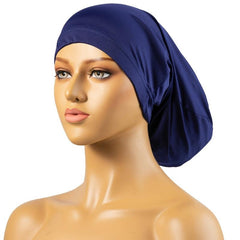 Adjustable Satin Dreadlocks Cap for Women Men