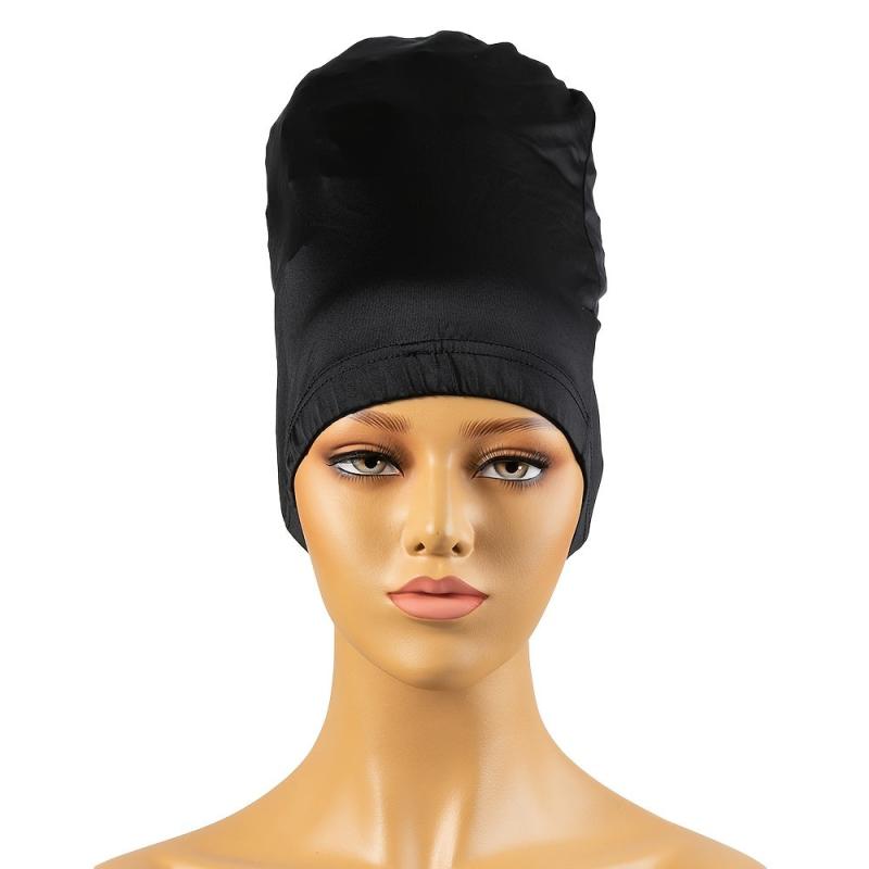 Adjustable Satin Dreadlocks Cap for Women Men