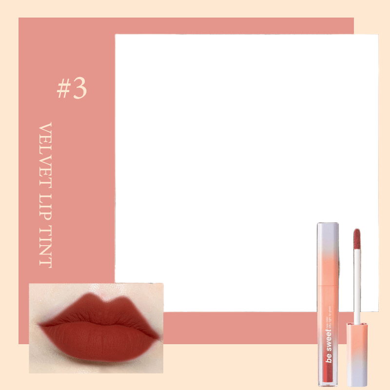 Waterproof Matte Lip Glaze Long Lasting Lipstick